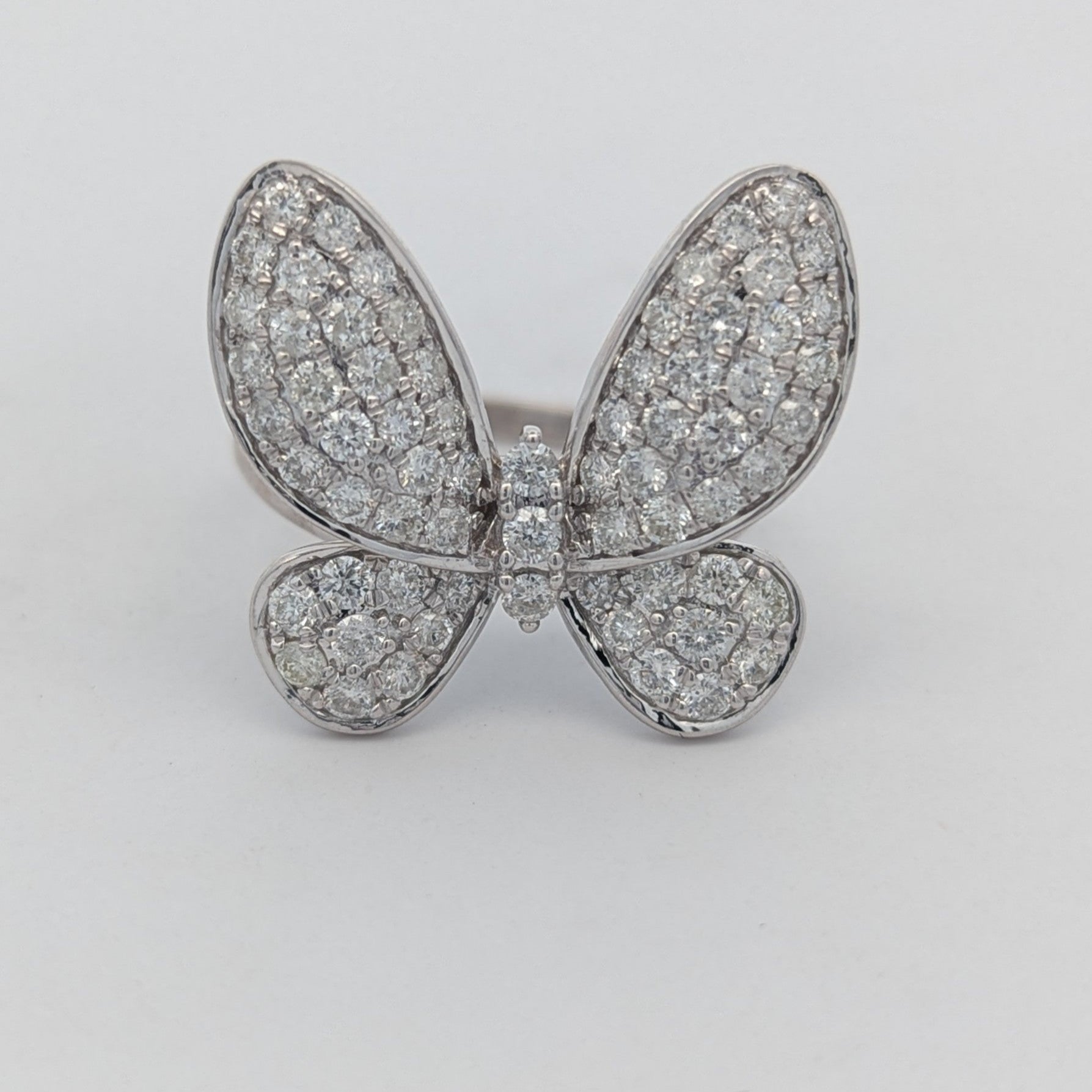 Vintage Butterfly Cocktail Ring