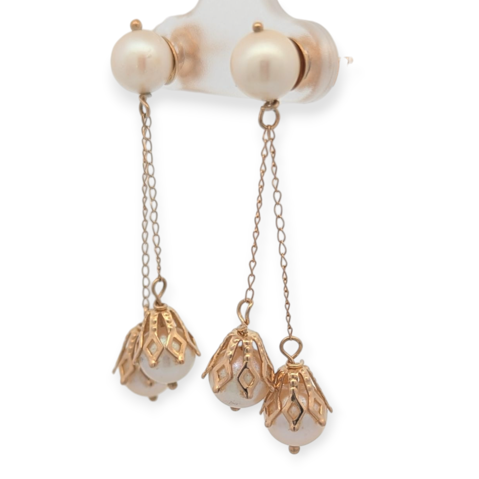 Vintage Pearl Drop Earrings