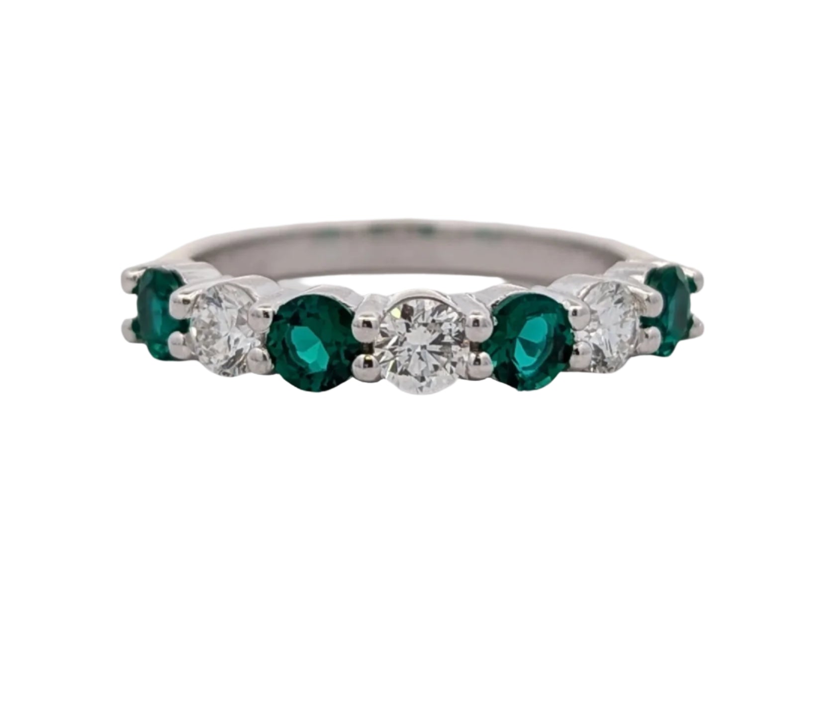 Natalia Diamond and Gemstone Band