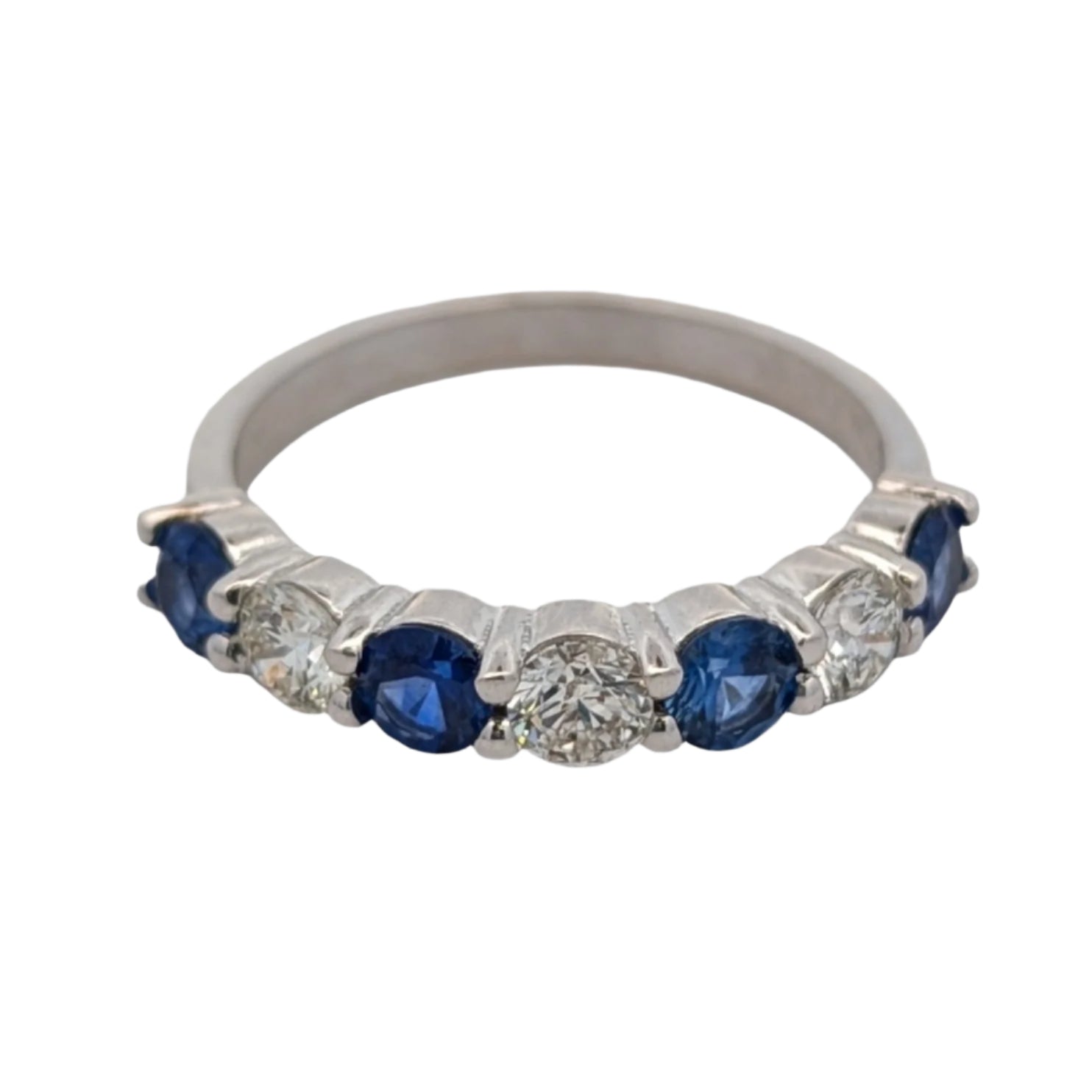 Natalia Diamond and Gemstone Band