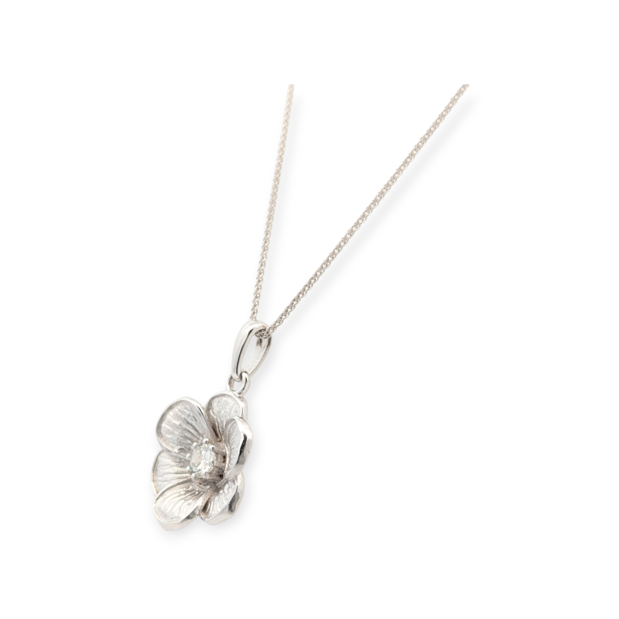 Florentina Diamond Necklace in 14k Gold