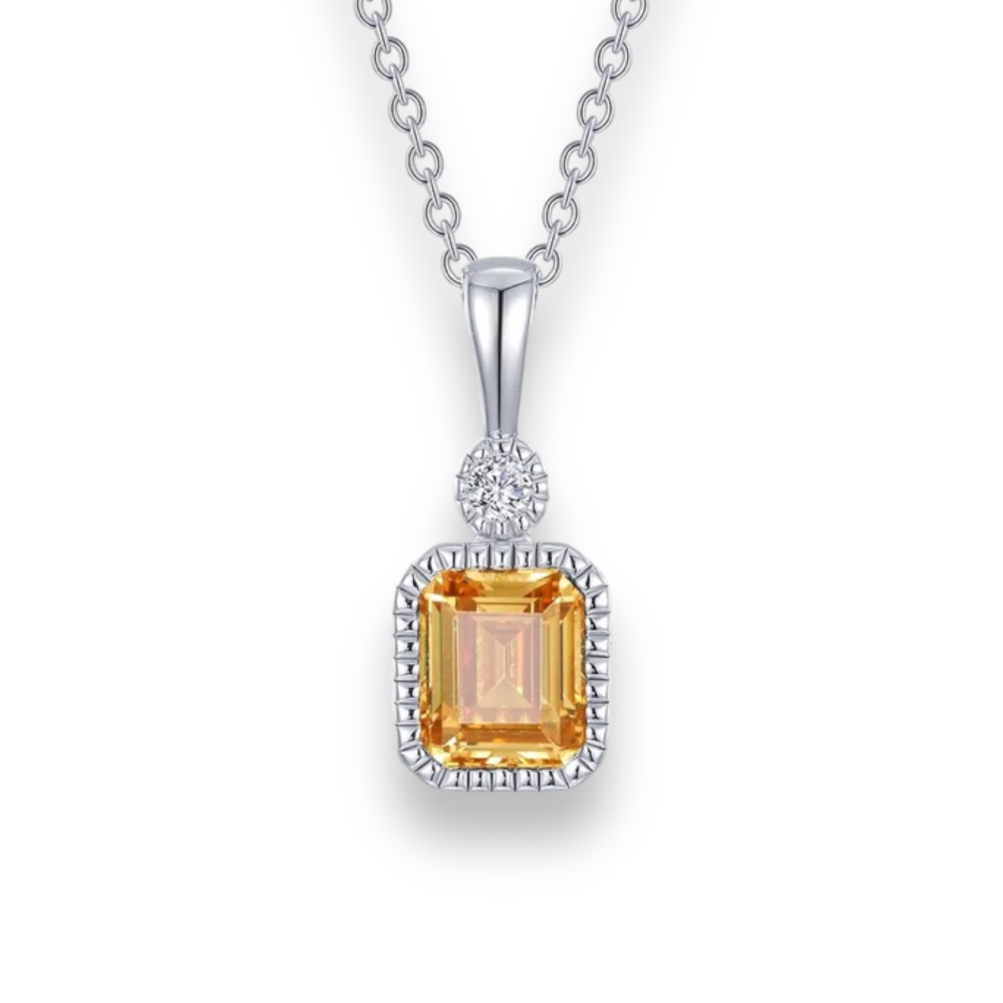 Sterling Silver Lafonn Birthstone Necklace