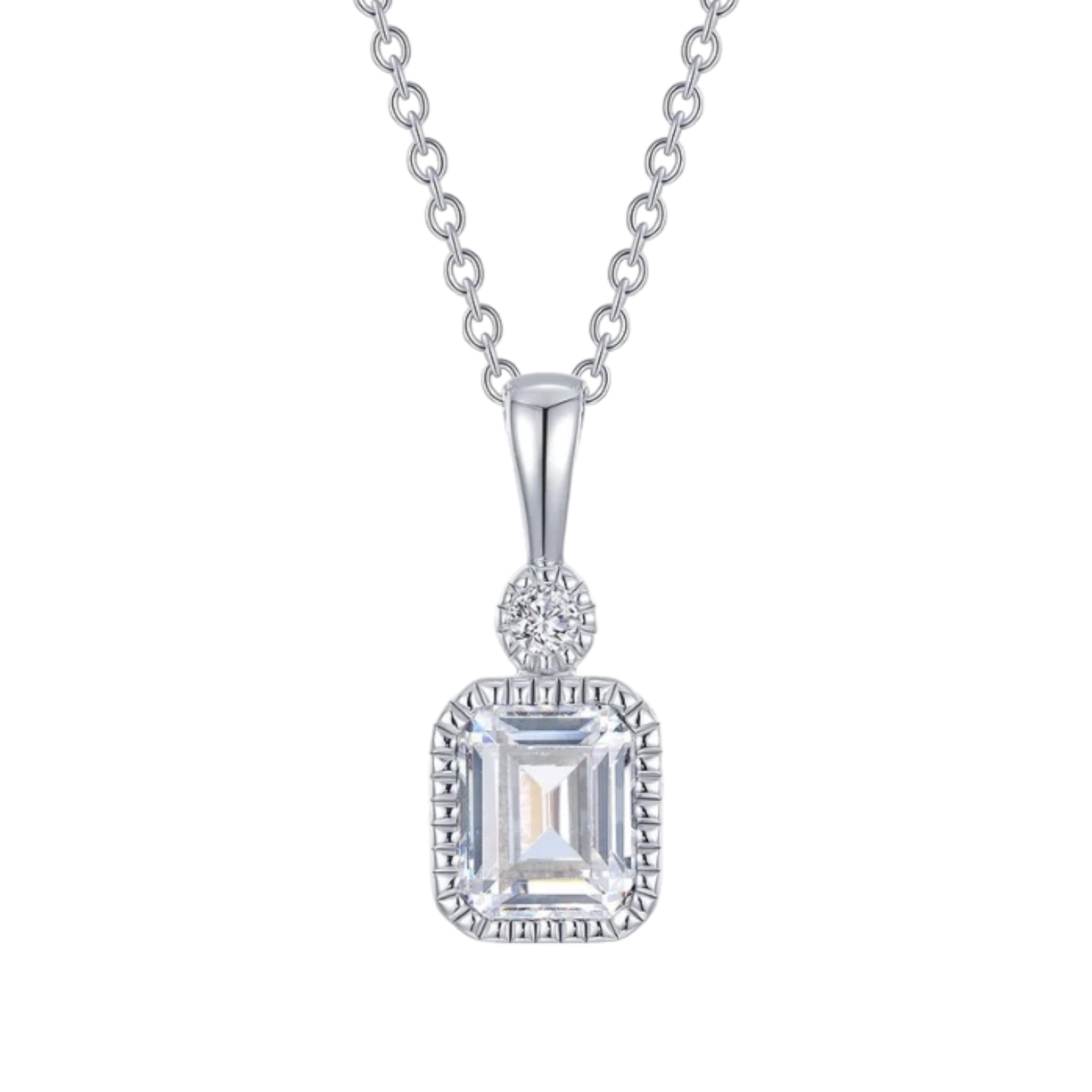 Sterling Silver Lafonn Birthstone Necklace