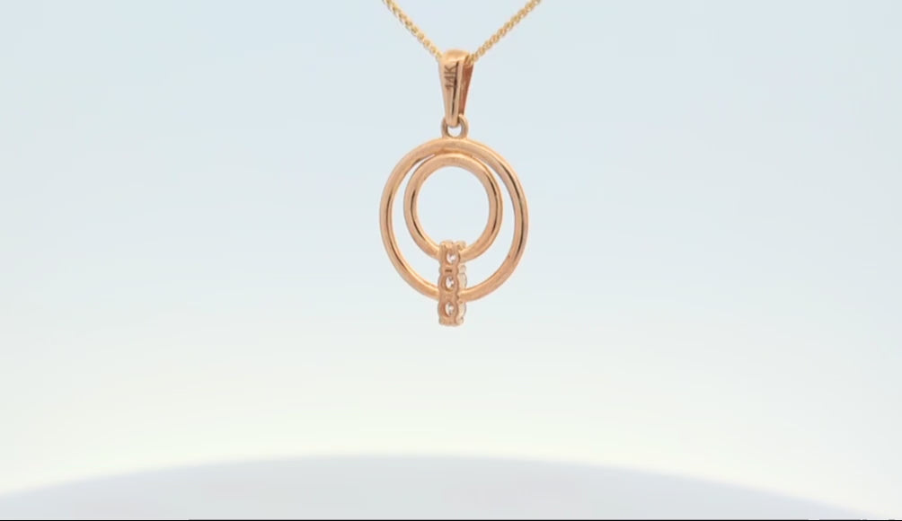 Celina Diamond Necklace in 14k Gold