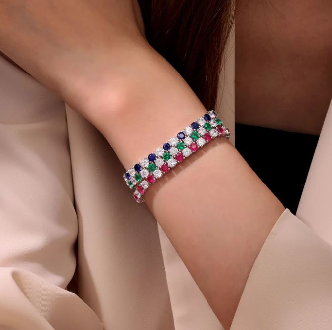 Sterling Silver Tennis Bracelets