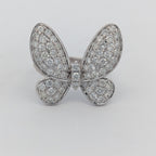 Vintage Butterfly Cocktail Ring