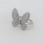 Vintage Butterfly Cocktail Ring