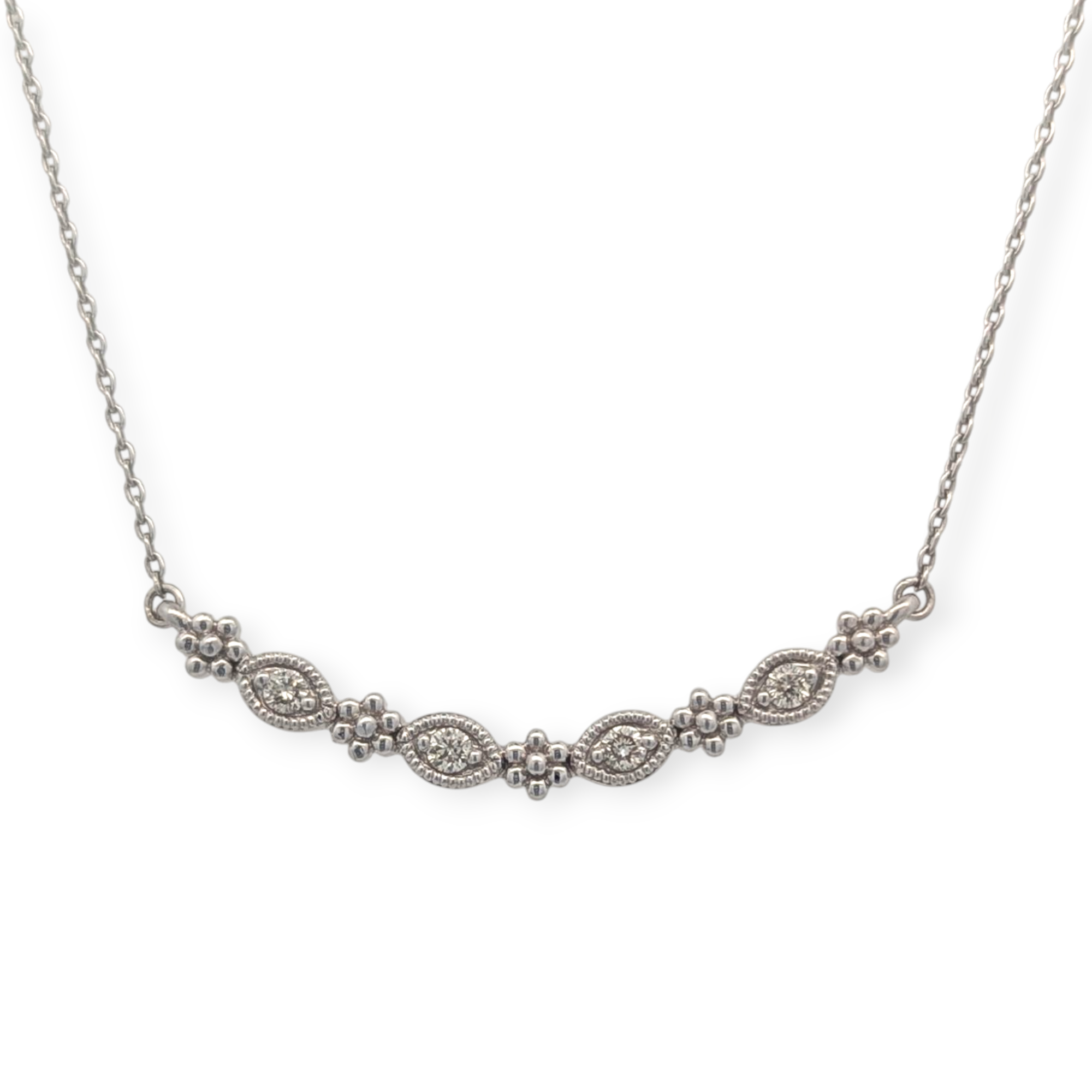 Sterling Silver Bar Necklace