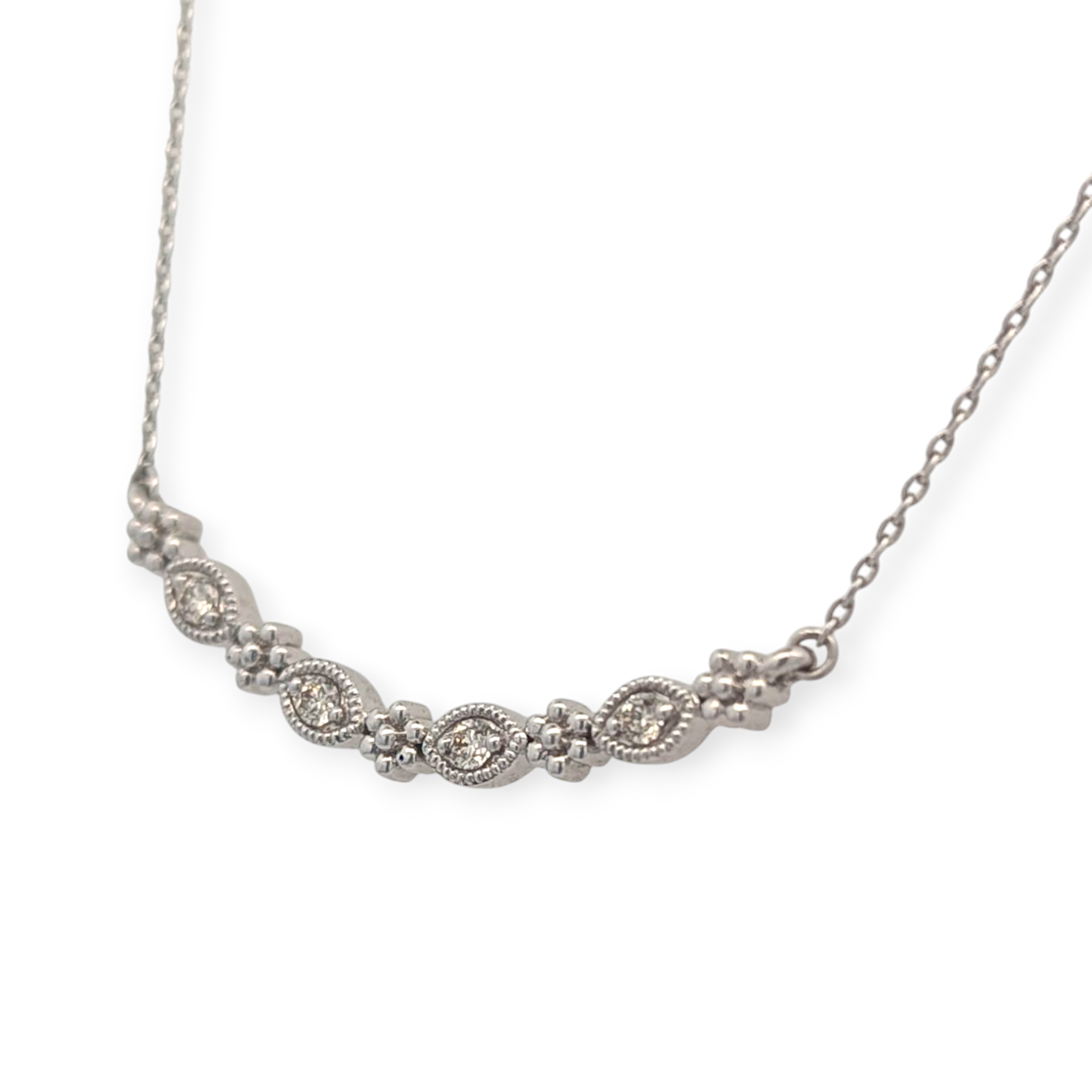 Sterling Silver Bar Necklace