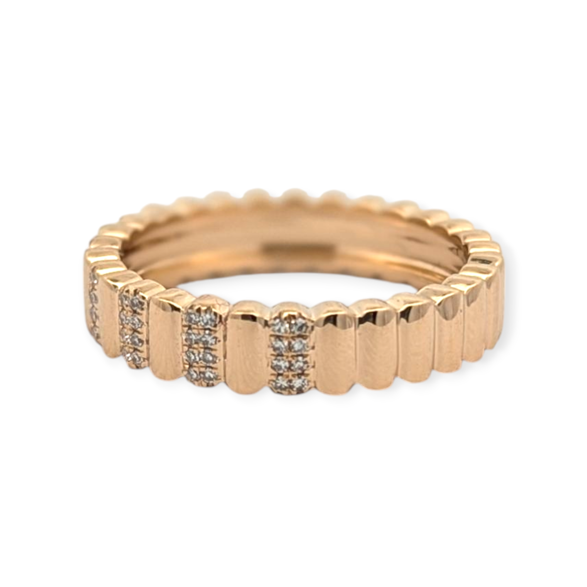 Yellow Gold Bar Ring