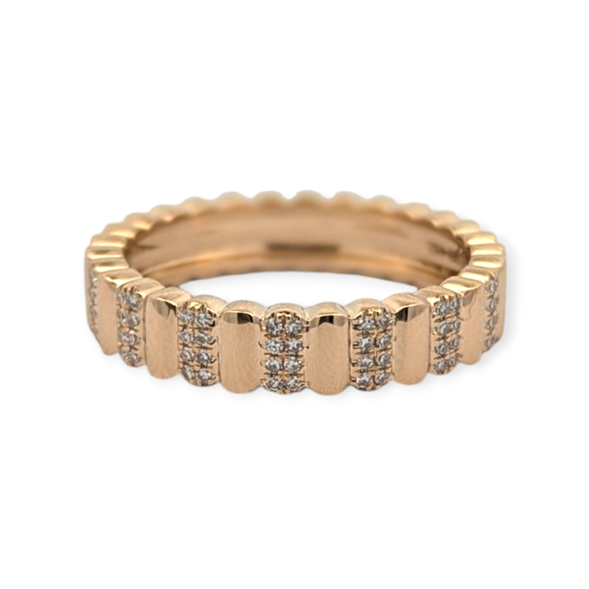 Yellow Gold Bar Ring