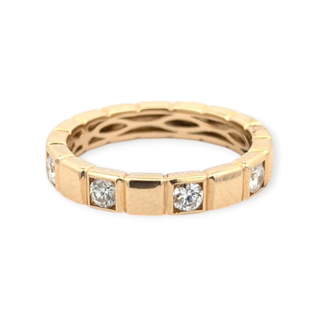 Yellow Gold Square Design Ring