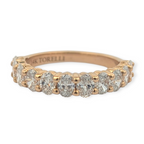 Oval Lab Grown Diamond Band