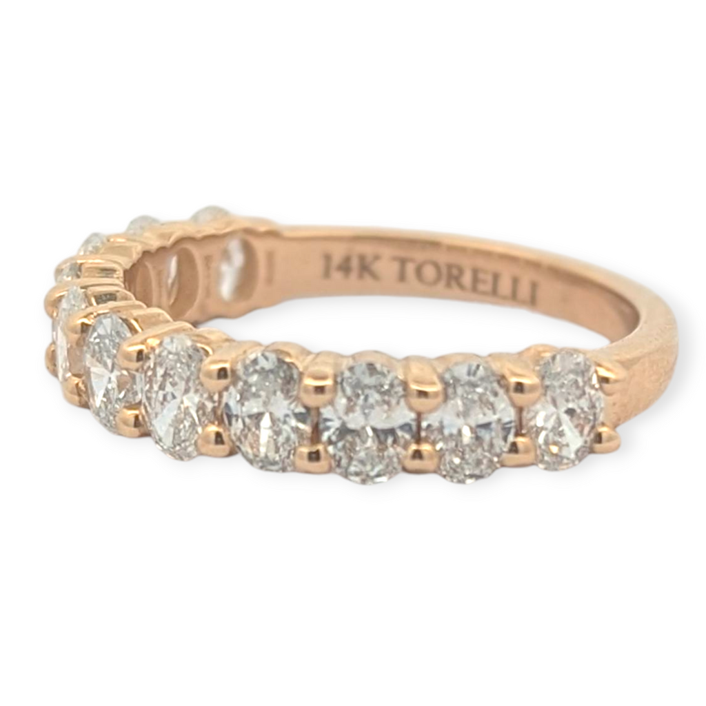 Oval Lab Grown Diamond Band