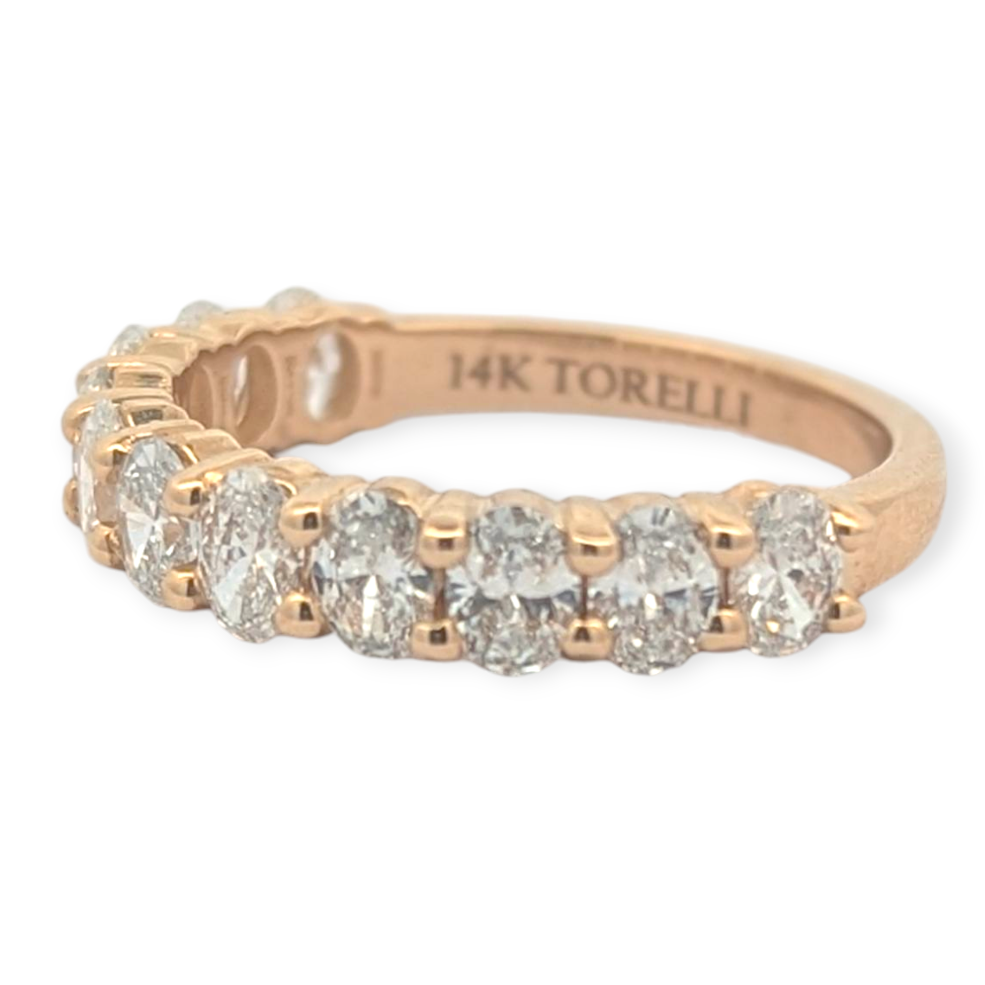 Oval Lab Grown Diamond Band