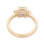Five Stone Geometric Baguette Engagement Ring [Made to Order]
