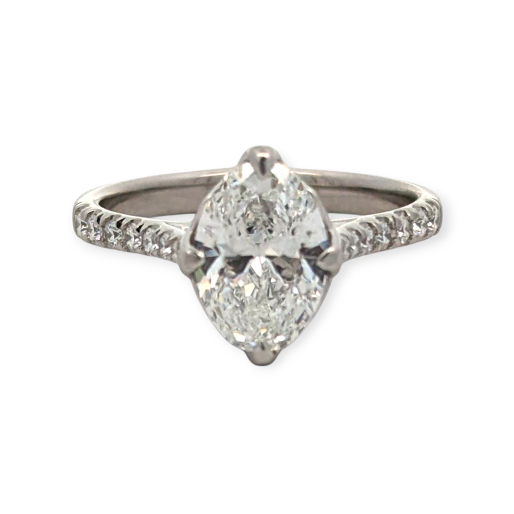 Tulip Solitaire Engagement Ring [Made to Order]