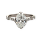 Tulip Solitaire Engagement Ring [Made to Order]