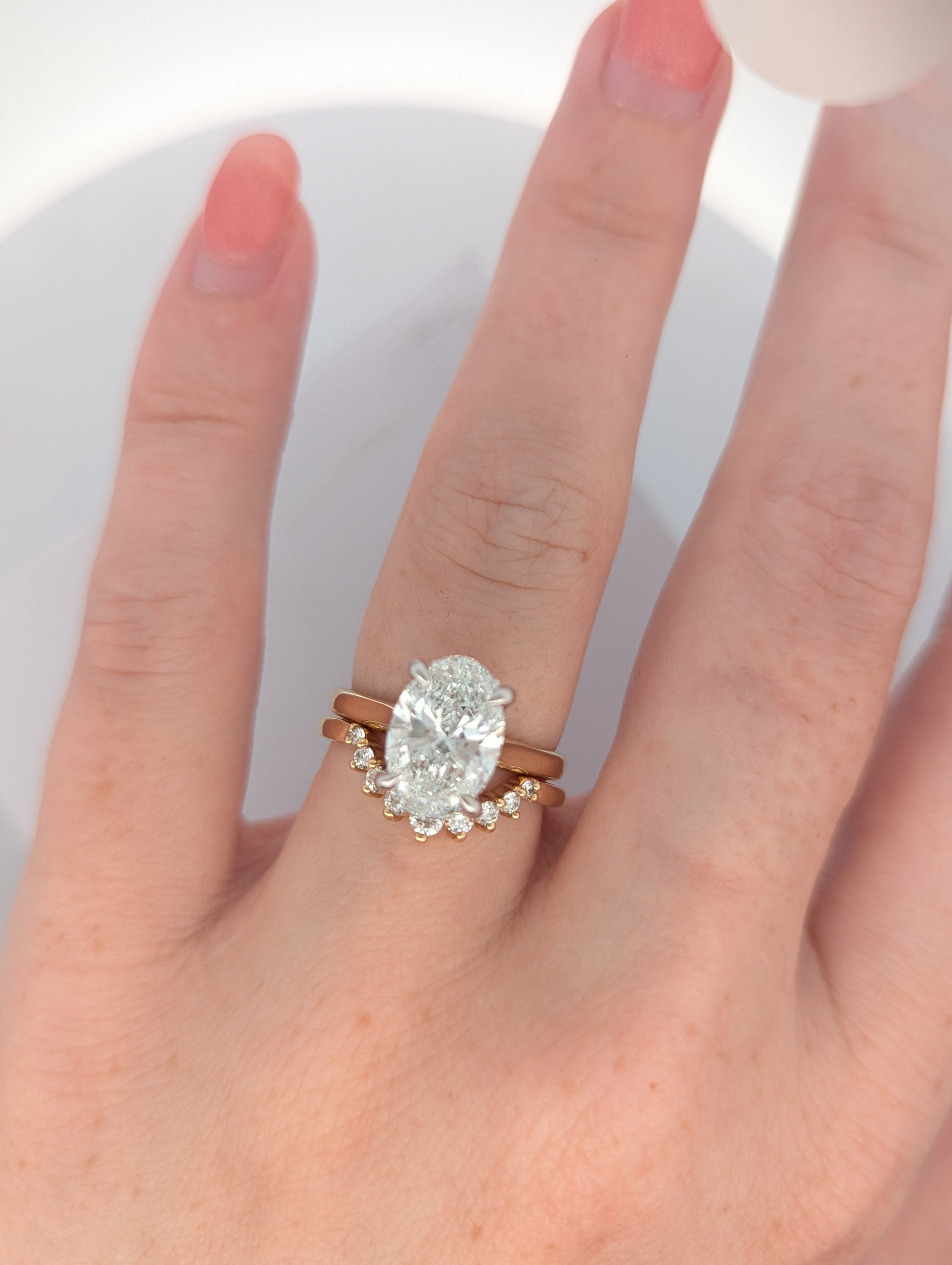 Classic Hidden Halo Solitaire Engagement Ring [Made to Order]