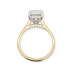 Classic Hidden Halo Solitaire Engagement Ring [Made to Order]