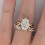 Tulip Twist Engagement Ring [Made to Order]