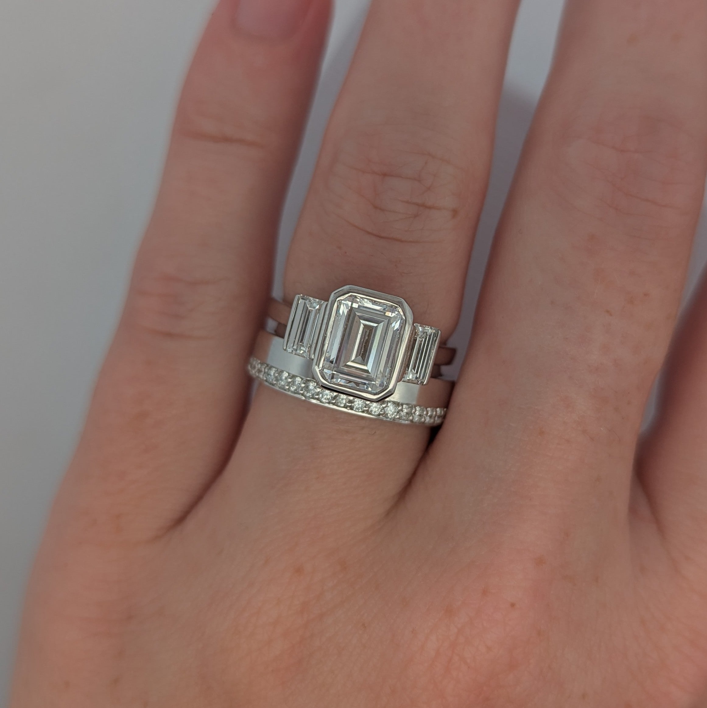 Wide Asymmetrical Band in 14K Gold [Made to Order]