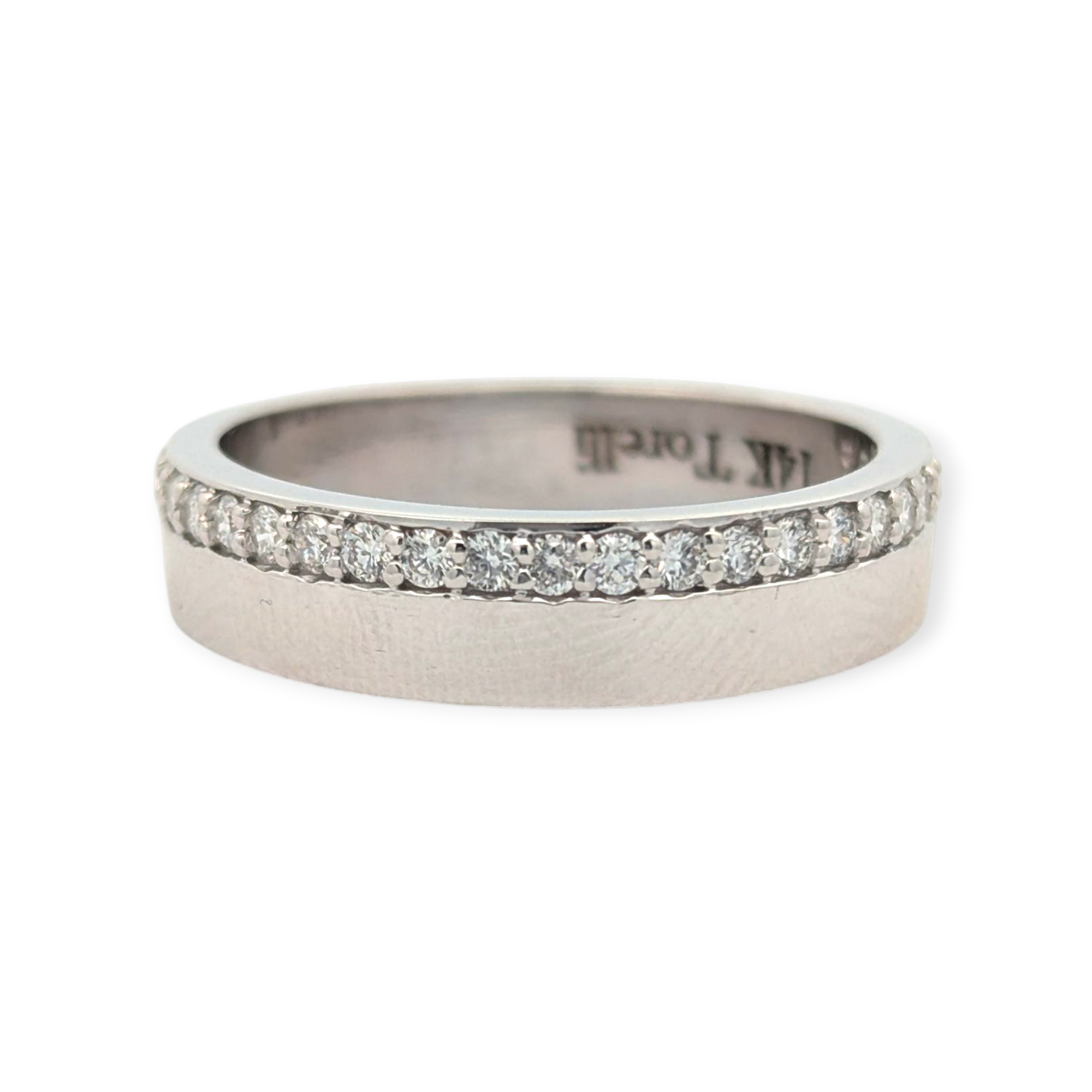 Wide Asymmetrical Band in 14K Gold [Made to Order]