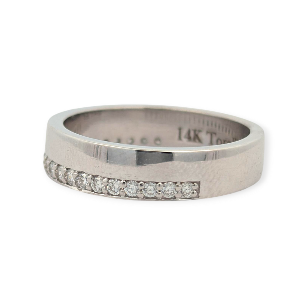 Wide Asymmetrical Band in 14K Gold [Made to Order]