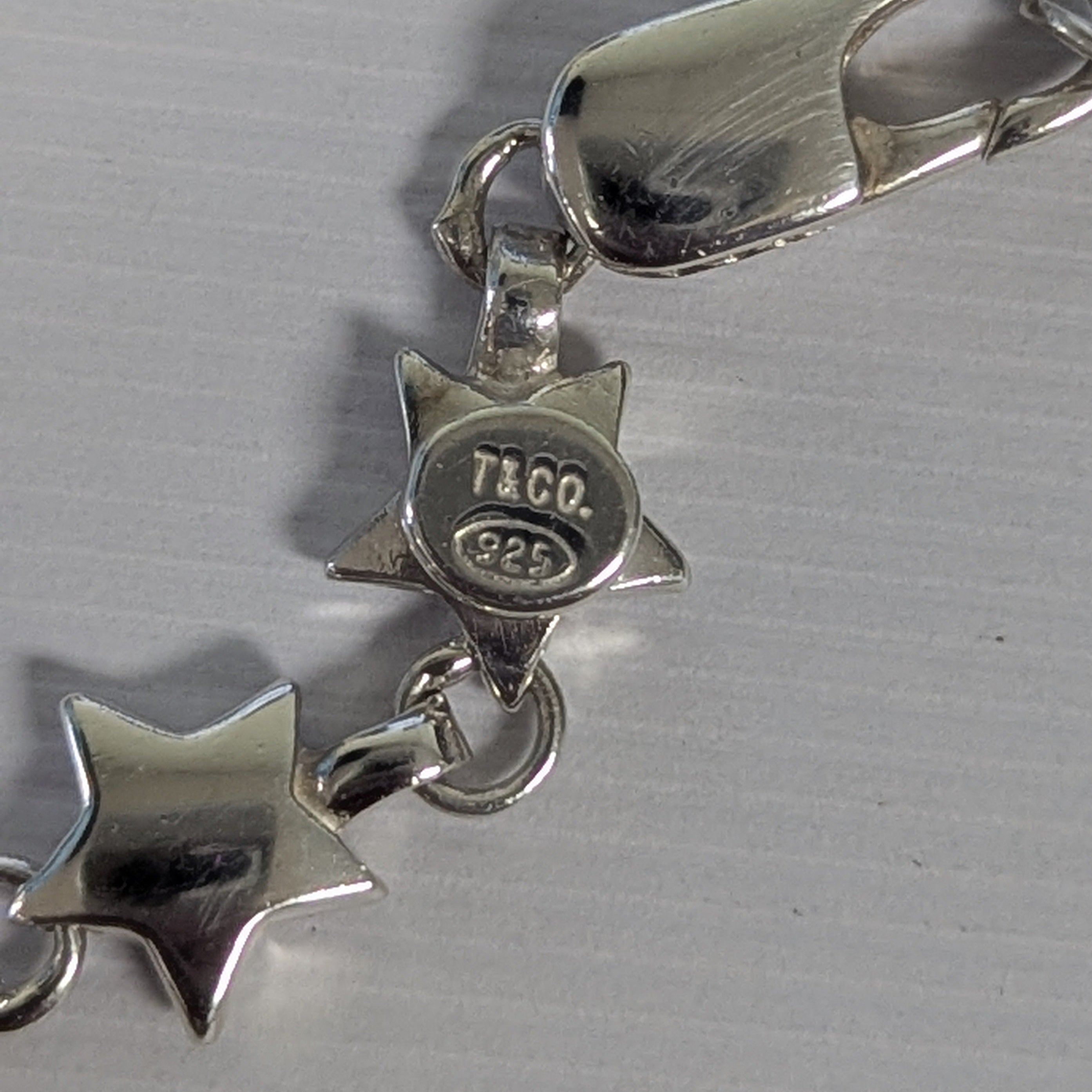 Vintage Tiffany and Co. Star Bracelet