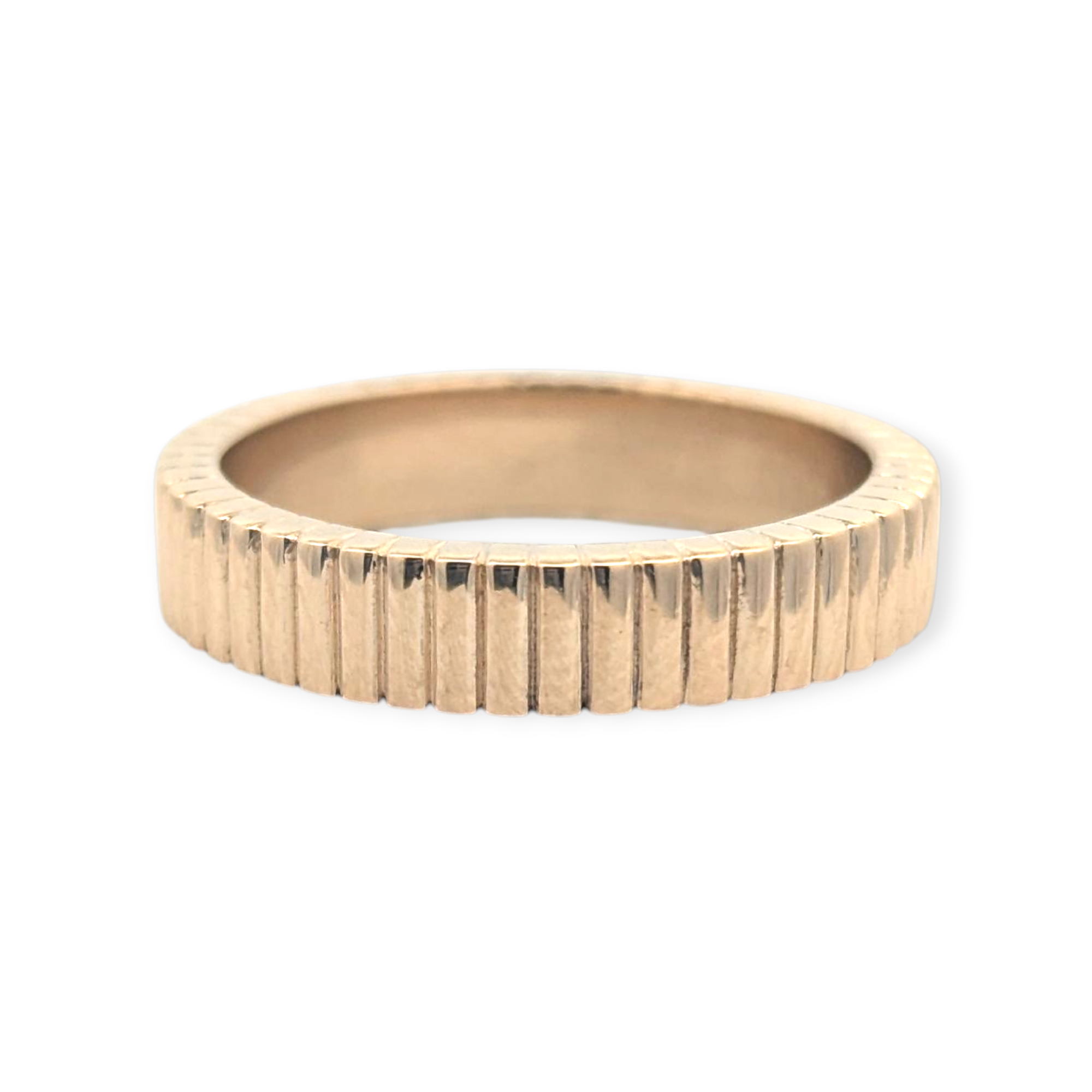 High Polish Ridged Cigar Band [Made to Order]