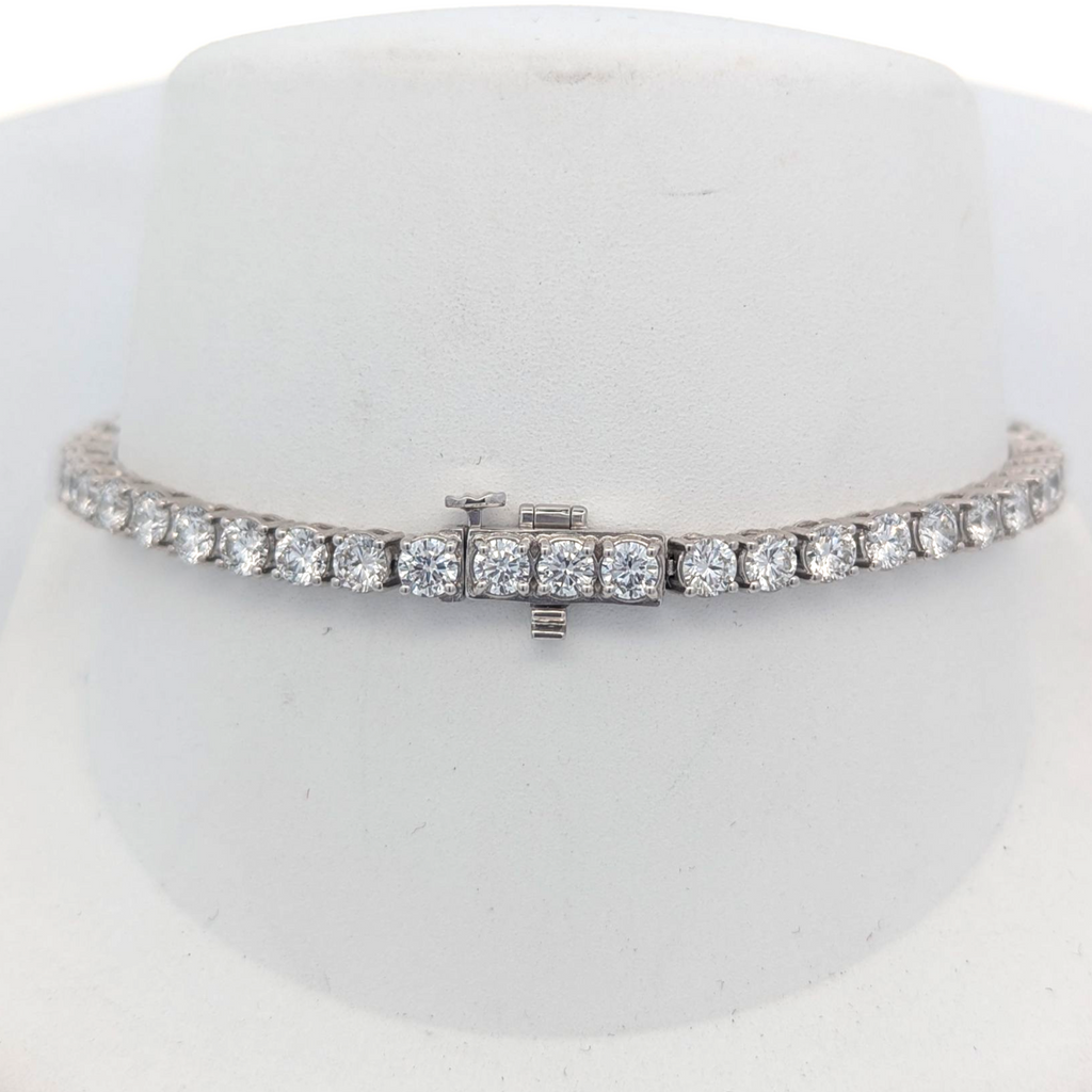Lab Grown Diamond Tennis Bracelets