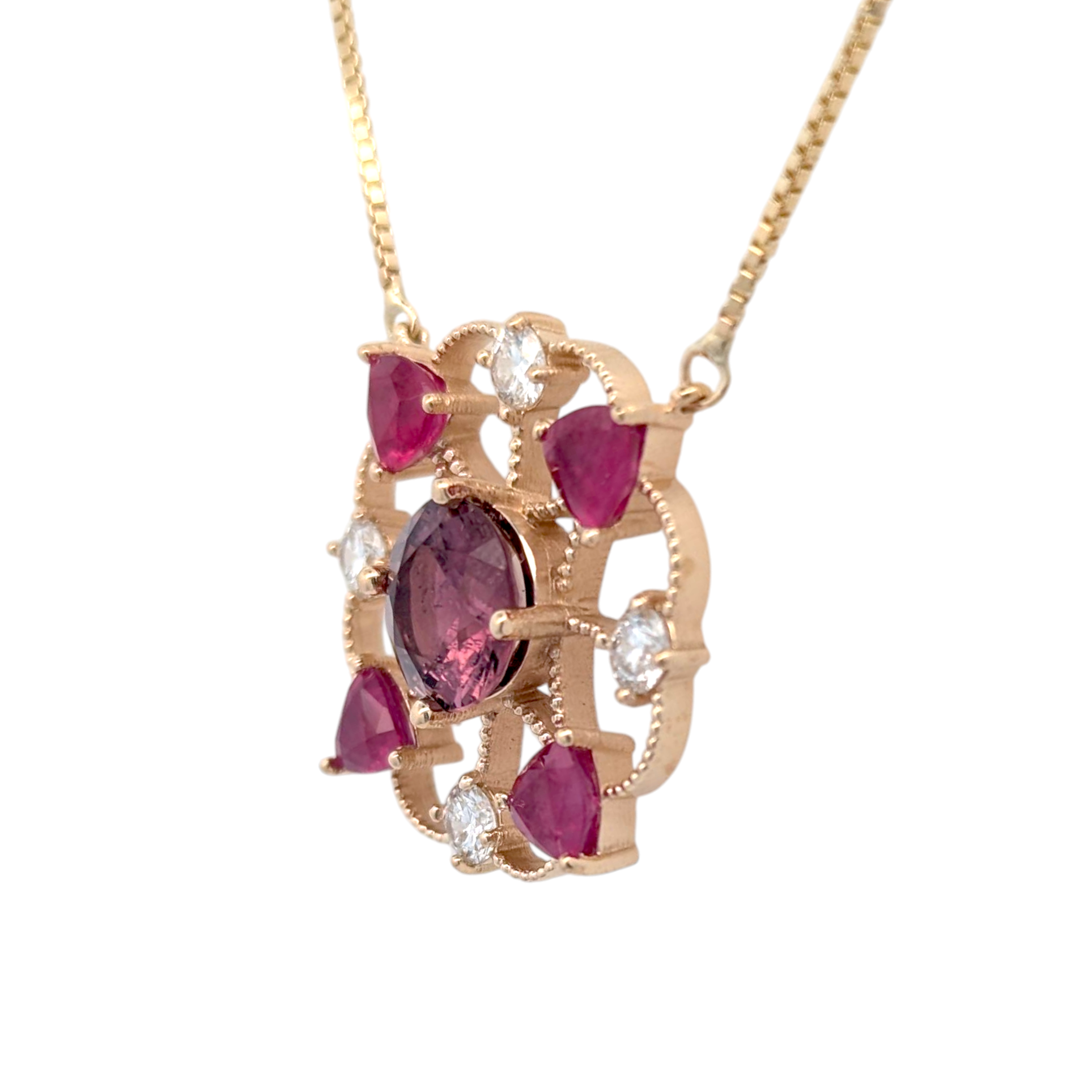 Valentina 14K Gold Compass Necklace