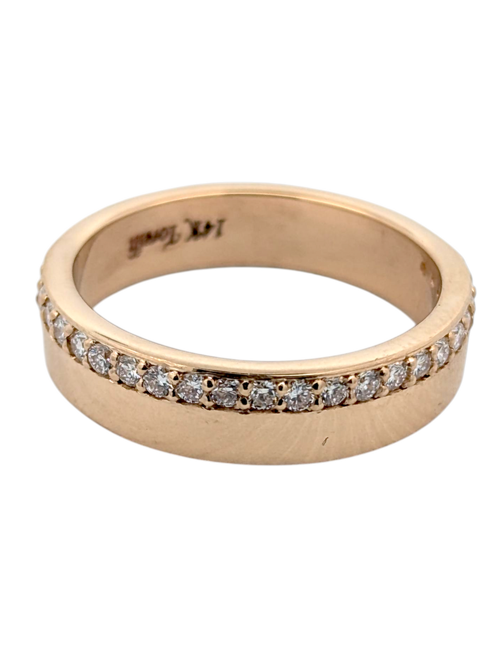 Wide Asymmetrical Band in 14K Gold [Made to Order]