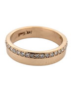 Wide Asymmetrical Band in 14K Gold [Made to Order]