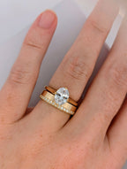 Wide Asymmetrical Band in 14K Gold [Made to Order]