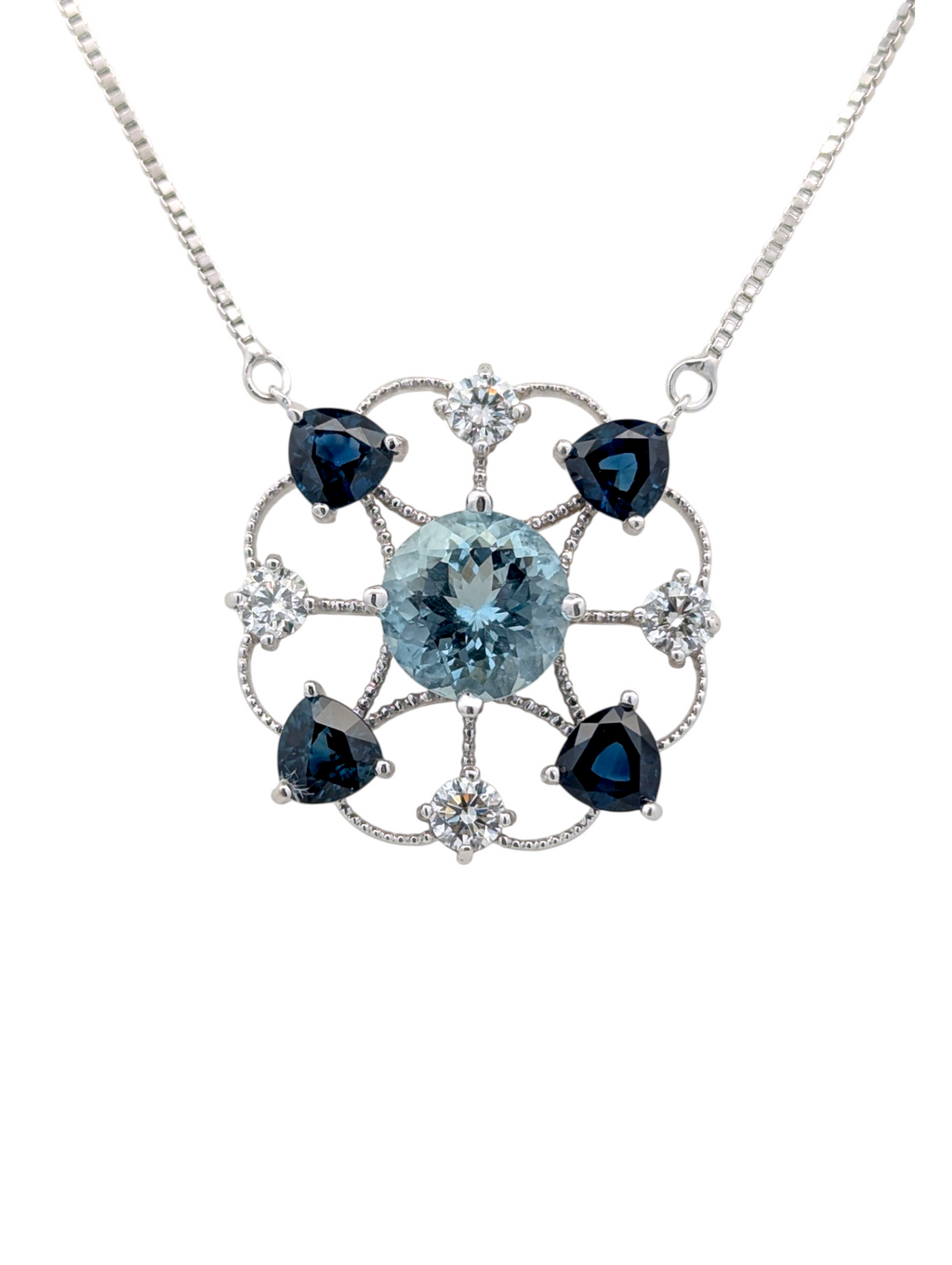 Valentina 14K Gold Compass Necklace