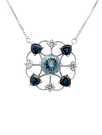 Valentina 14K Gold Compass Necklace