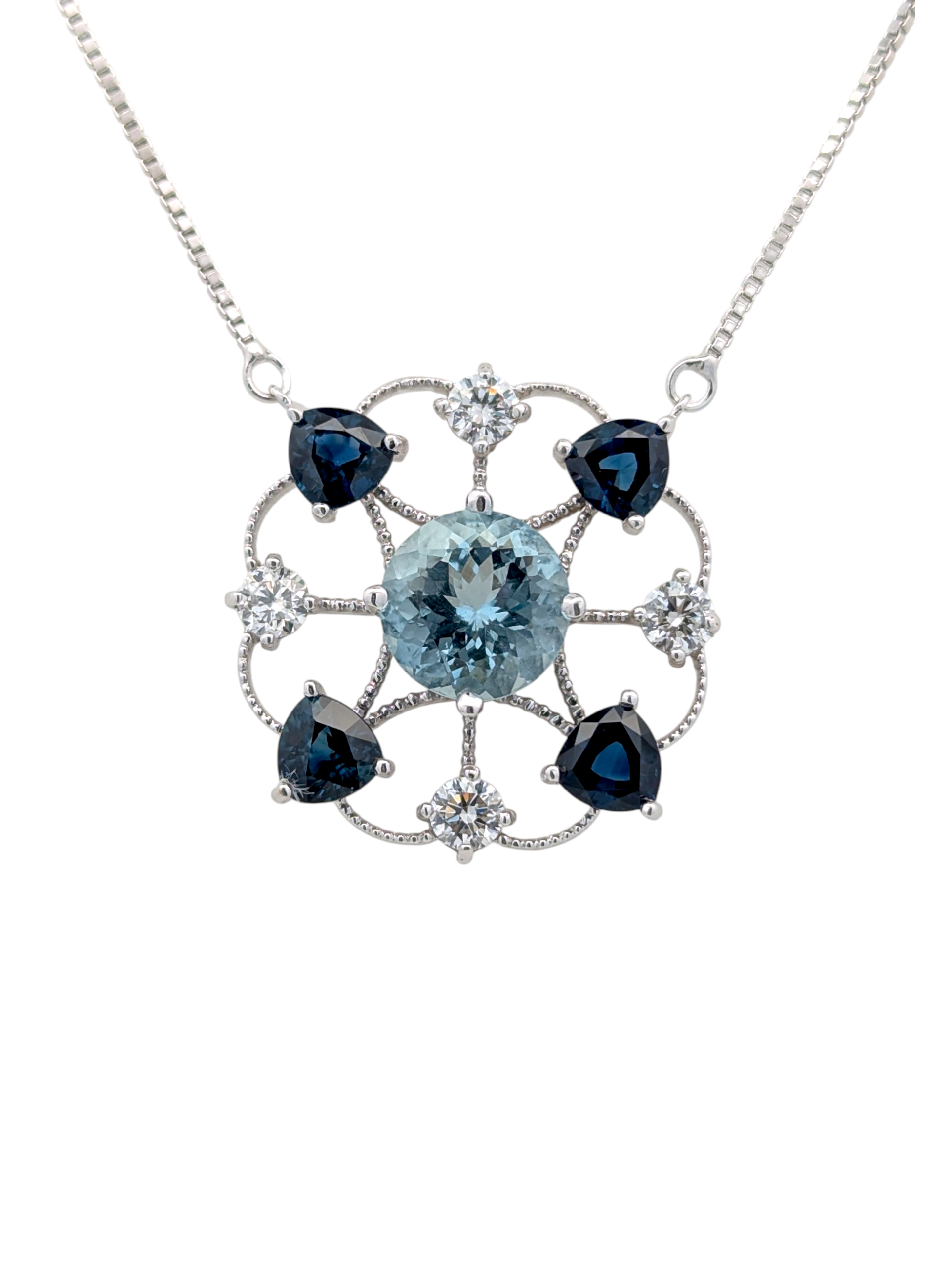 Valentina 14K Gold Compass Necklace