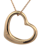 Vintage Tiffany & Co Elsa Peretti Heart Necklce