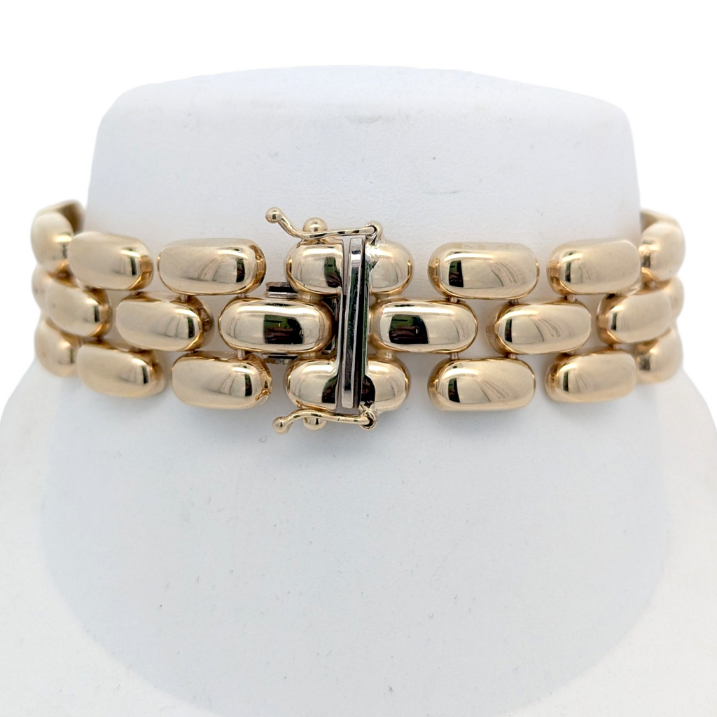 Vintage Panther Link Bracelet