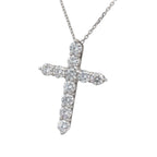 Lab Grown Diamond Cross in 14K Gold