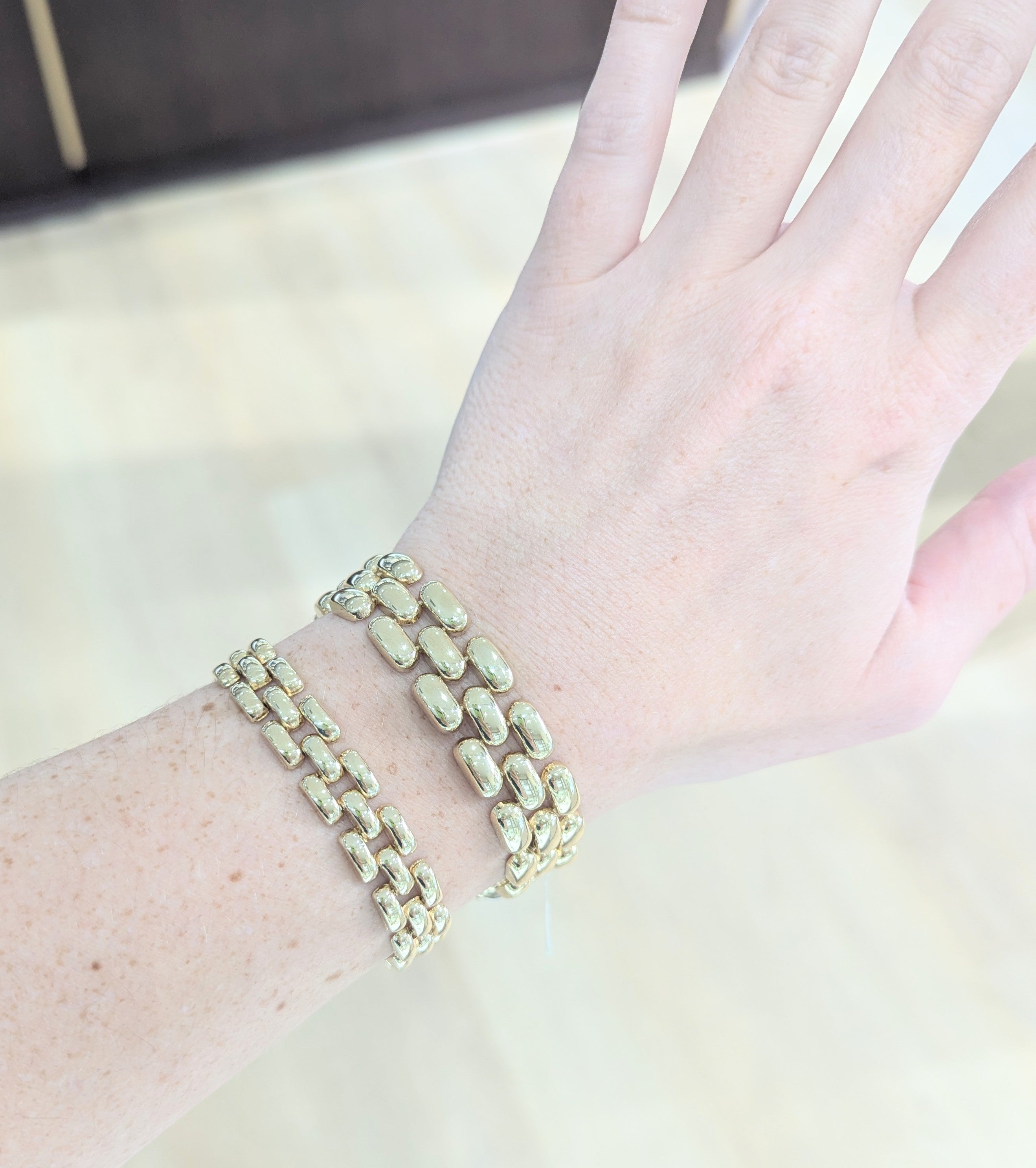 Vintage Panther Link Bracelet