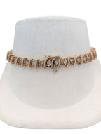 Vintage Tennis Bracelet in 10K Yellow Gold