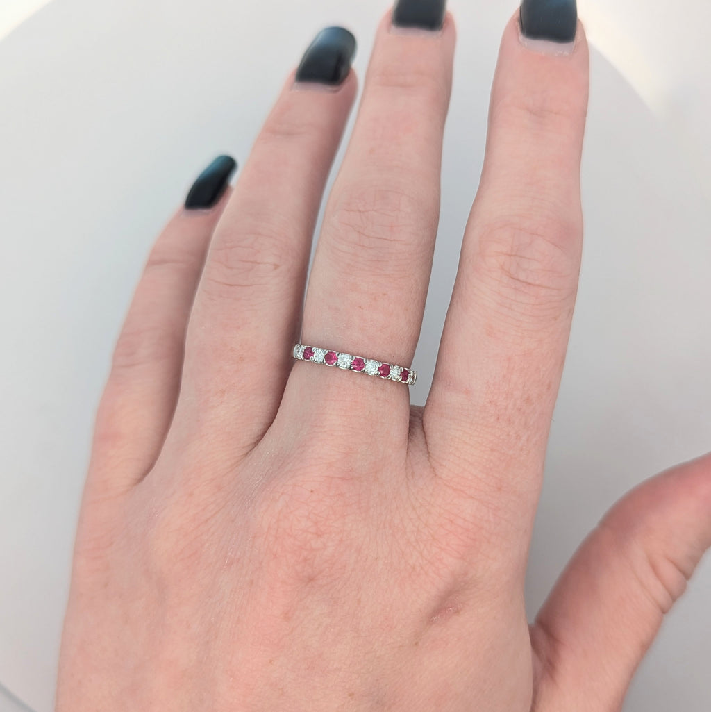 Ruby and Diamond Band