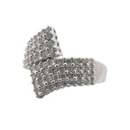 Diamond Pave Bypass Ring