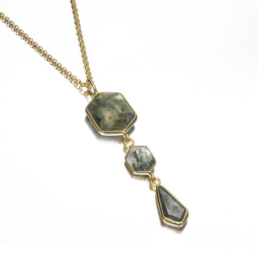 Sterling Silver and Gemstone Pendant