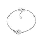 Sterling Silver Star Set Bracelet