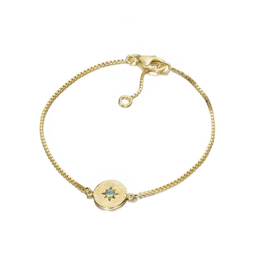 Sterling Silver Star Set Bracelet