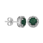 Sterling Silver Birthstone Earrings