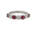 Natalia Diamond and Gemstone Band